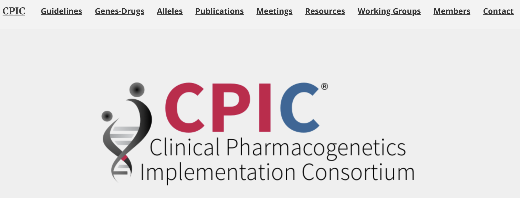 Clinical Pharmacogenetics Implementation Consortium Cpic Simple
