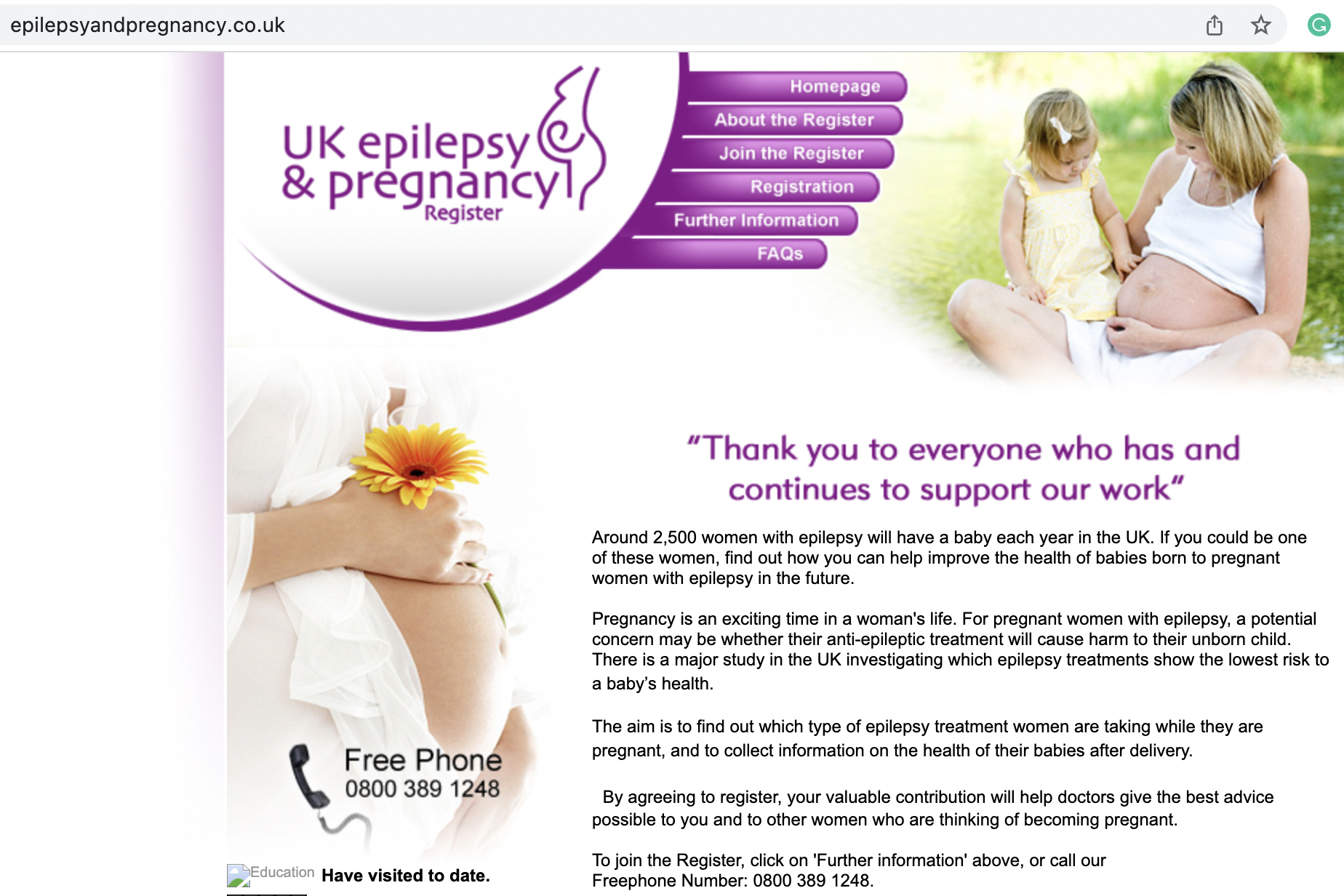 UK Epilepsy and Pregnancy Register