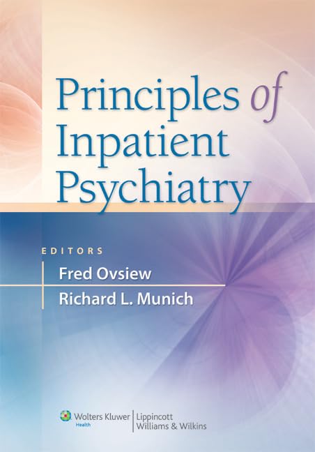Principles of Inpatient Psychiatry Book