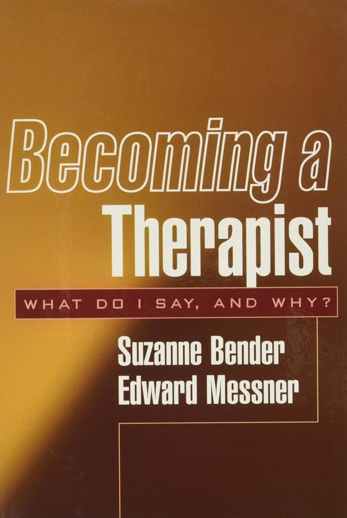 Book on becoming a therapist
