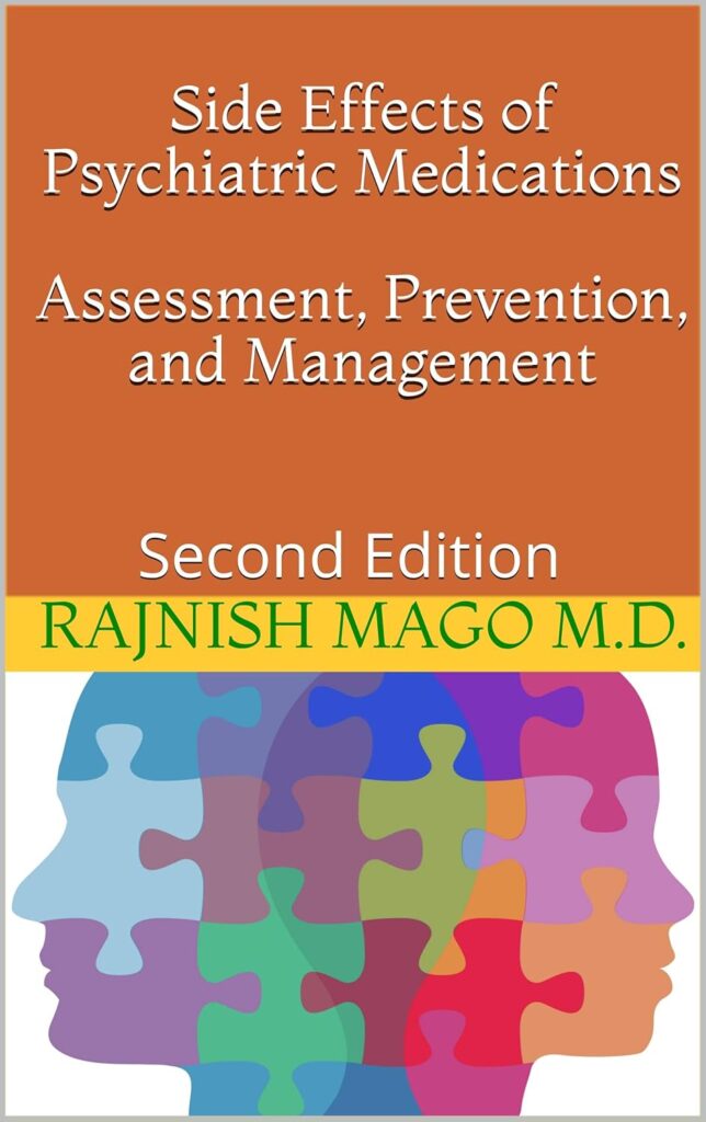 book on side effects of psychiatric medications assessment prevention and management